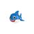 Baby Shark Mini figure Daddy Shark 9 cm