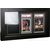 Evoretro Graded Card Display Frame for 3 PSA Graded Cards