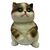 Fun Maker Squishy Fidget Toy Dark Brown Cat 11 cm
