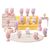 Esther Bunny Blind Box Mini Figures Little Vlog Bunny Face Series 6 cm Display (6)