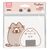 Pusheen Vinyl Stickers Sushi Roll Vol. 3 Set of 2