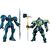 Starknight Tekkaman Blade Moderoid Plastic Model Kits 2-Pack Tekkaman Dagger & Tekkaman Axe
