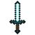 Minecraft Torch Light Sword 40 cm
