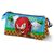 Sonic - The Hedgehog Triple Pencil case SEGA Knuckles Run Multicolour