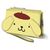 Sanrio Slim Wallet Pompompurin Face
