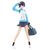 Sousai Shojo Teien Plastic Model Kit 1/10 Rui Saotome Touhou High School Tracksuit 16 cm