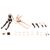 Sousai Shojo Teien Accessory Set for 1/10 Action Figures Dress Up Body Body Color C Size S