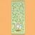 My Neighbor Totoro Natsu Towel Totoro Green Leaf 34 x 80 cm