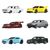 Hot Wheels Silver Series Die-Cast Vehicle 6-Pack 1/64 Euro Style