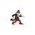 Disney UDF Series 11 Mini Figure Mickey Mouse The Big Bad Wolf 7 cm