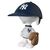MLB × Peanuts UDF PVC Figure New York Yankees Snoopy 7 cm