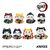 Demon Slayer: Kimetsu no Yaiba Mega Cat Project Trading Figure Fortune Cats Ver. 01 7 cm Blind Box Assortment (6)