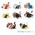 One Piece Mega Cat Project Trading Figure Egghead NyanPieceNyan! Stickie! 3 cm Assortment (8)