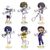 The New Prince of Tennis Irusta Mini Figures Vol.1 8 cm Blind Box Display (6)