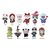Nightmare before Christmas Plush Bag Clips Display (24)