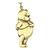Winnie-the-Pooh Pewter-Keychain Winnie the Pooh
