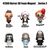 Warner Brother Horror blind pack Series 2 Display (12)