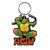 Teenage Mutant Ninja Turtles Soft Touch PVC Bag Clip Michelangelo