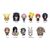 Naruto 3D PVC Bag Clips Series 6 Display (24)