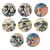 Katsushika Hokusai x Hatsune Miku Pins 6 cm Blind Box Assortment (8)