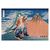 Hatsune Miku x Katsushika Hokusai iXima Postcard Fine Wind, Clear Morning (10)