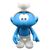 The Smurfs Vinyl Figure Smurf White and Blue - Flocked 19 cm