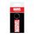 Marvel Comics Rubber Keychain Logo 6 cm