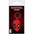 Marvel Comics Rubber Keychain Deadpool Face 6 cm