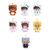 Detective Conan / Case Closed Plush Figures Bear Detective Series Blind Box 15 cm Display (6)