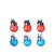 HeGrandmaster of Demonic Cultivation Yura Yura Mascot Mini Figures 5 cm Display (6)