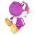 Super Mario Plush Figure Yoshi Purple 21 cm