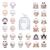 MiMiA Crystal Palace Series Mini Figures Blind Box Assortment (10)