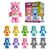 Care Bears Flocked Figures Unlock the Magic 8 cm Blind Box Display (8)