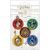 Harry Potter Eraser Set Hogwarts Crests
