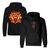 Stranger Things Hooded Sweater Hellfire Club Flames Size M