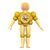 SilverHawks Ultimates Action Figure Mo-Lec-U-Lar (Toy Version) 18 cm