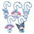 Sanrio Twinchees Mini Figures My Melody x Kuromi Sweet Lolita 5 cm Blind Pack Display (24)