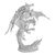 D&D Nolzur's Marvelous Miniatures Unpainted Miniatures Adult Amethyst Dragon 38 cm