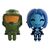 Halo Vinyl Figures The Master Chief & Cortana Monitor Buddiez