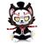 Hazbin Hotel Plush Figure Husk Kitty 22 cm