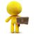 Alan Becker Plush Figure Gamer Yellow 22 cm