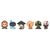 PlayStation Bobble Hero Bobble-Head 6 cm Display (12)
