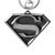 SUPERMAN - Logo - Pewter Keychain