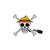 ONE PIECE - Skull - LED Lamp 3,5cm