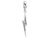 HARRY POTTER - Lightning Bolt - Crystals Slider Charm for Bracelet