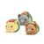 KAWAII - Nekogiri  - Assortment of 6 Plushs 3 Models - 17cm