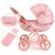 Bayer - Dolls Pram Cosy - Pink/Gold (12726AA) / Toys