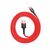 Baseus 6953156278219 mobile phone cable Red 1 m USB A USB C