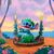 DISNEY - Stitch Hula - Figure SG 10cm