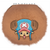 ONE PIECE - Chopper - Round Fuzzy Notebook